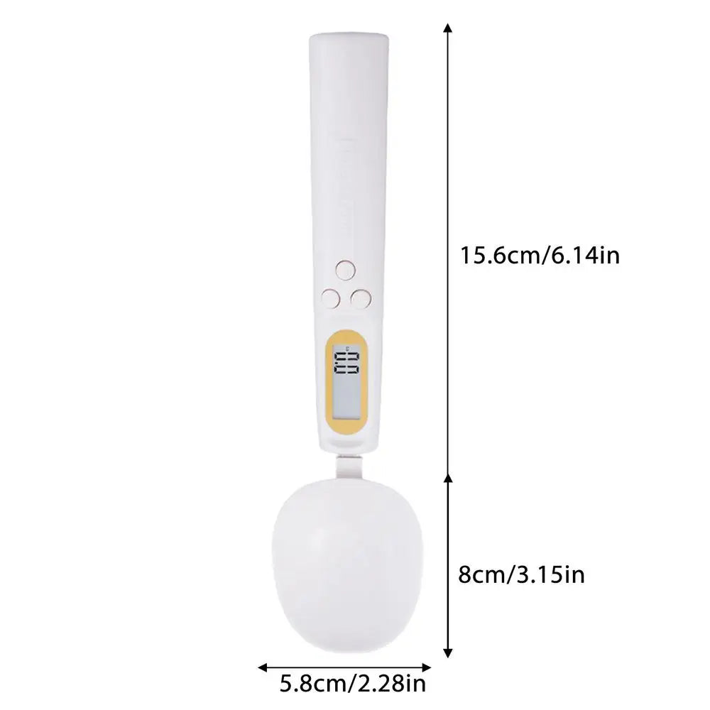 Kitchen Electronic Weighing Spoon Scale LCD Display Adjustable High-Precision Coffee Spoon Kitchen Coffee Making Cooking Gadgets