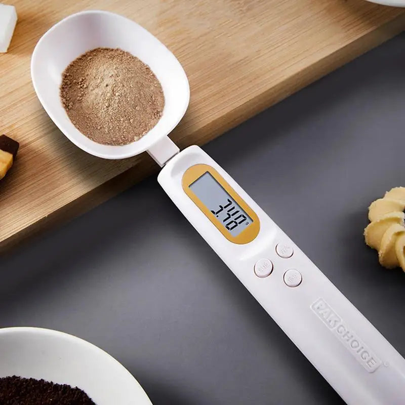 Kitchen Electronic Weighing Spoon Scale LCD Display Adjustable High-Precision Coffee Spoon Kitchen Coffee Making Cooking Gadgets